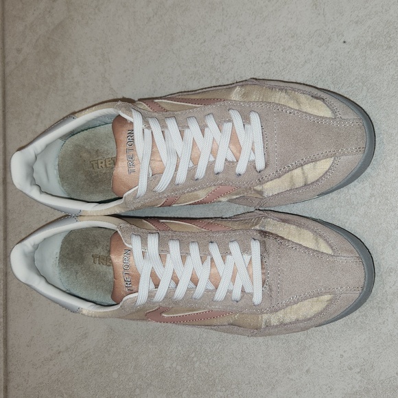 Tretorn Rawlings Sneakers - Blush *AS IS* - Picture 1 of 5